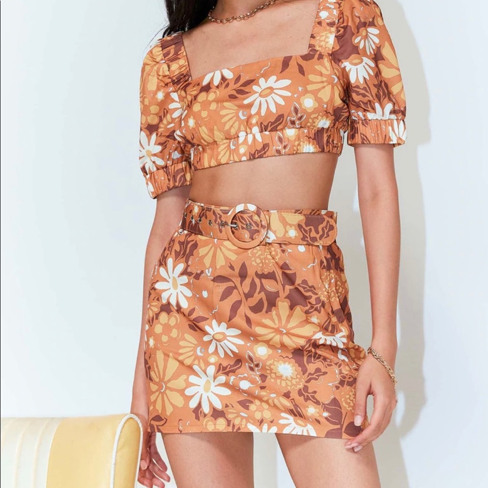 Charley Set Orange - Princess Polly